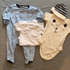 Gerber Baby Bundle 0-3 Months, 5 Pieces